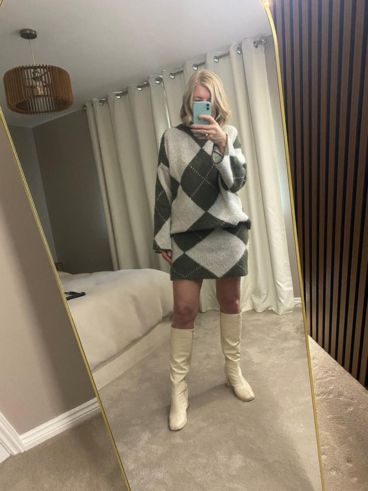 Knit & Skirt Set (PRE ORDER)