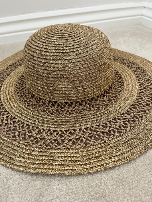 Tan Crochet Sun Hat