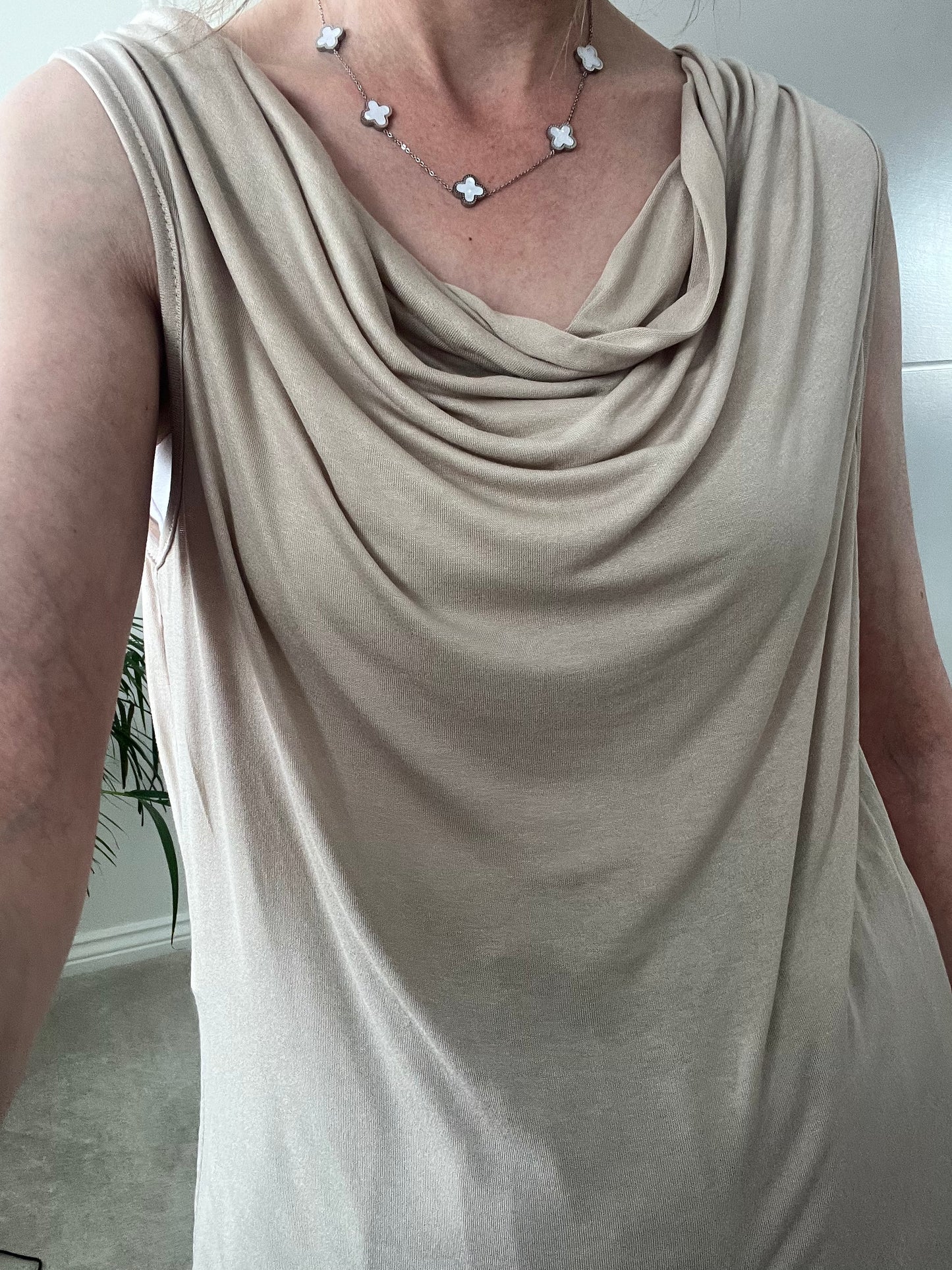 Cowl Neck Vest (2 colours)