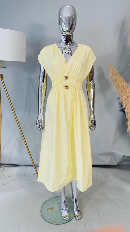 Elasticated Sun Dress (2 Colours)