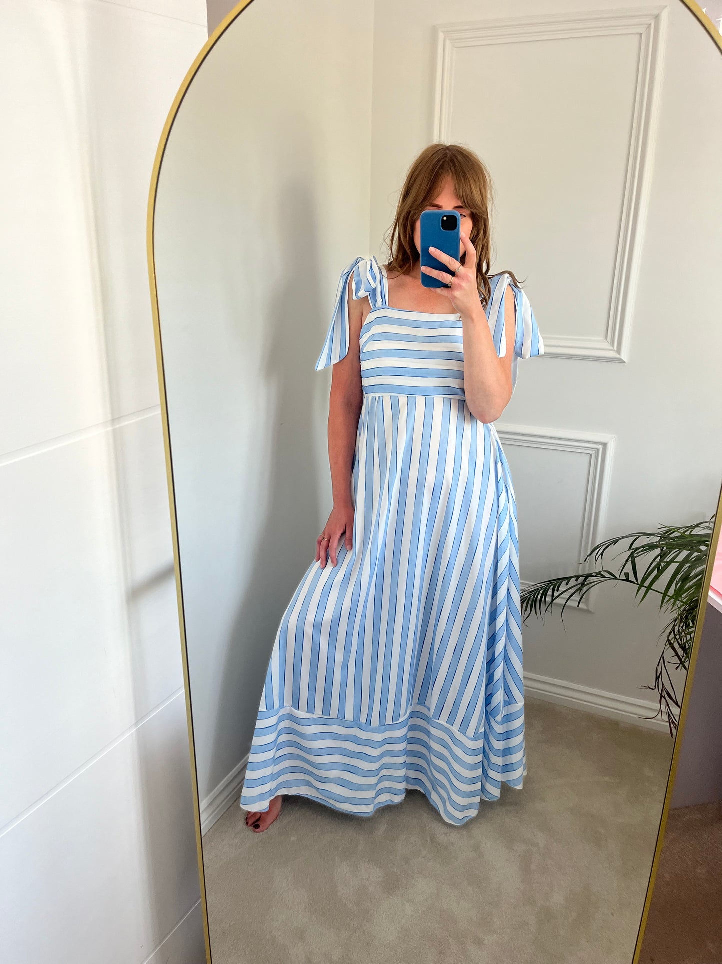 Stripe Maxi Dress