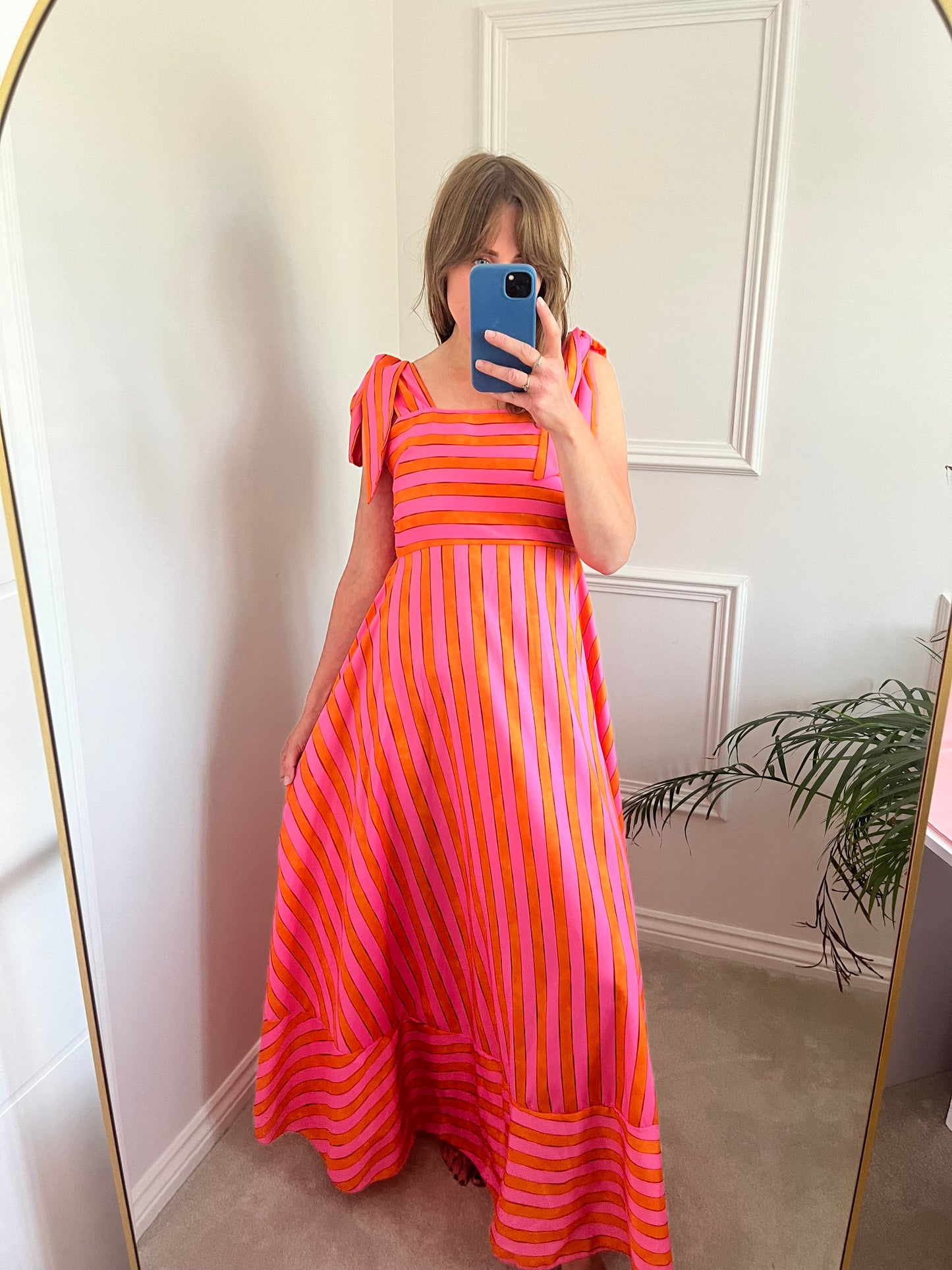 Stripe Maxi Dress