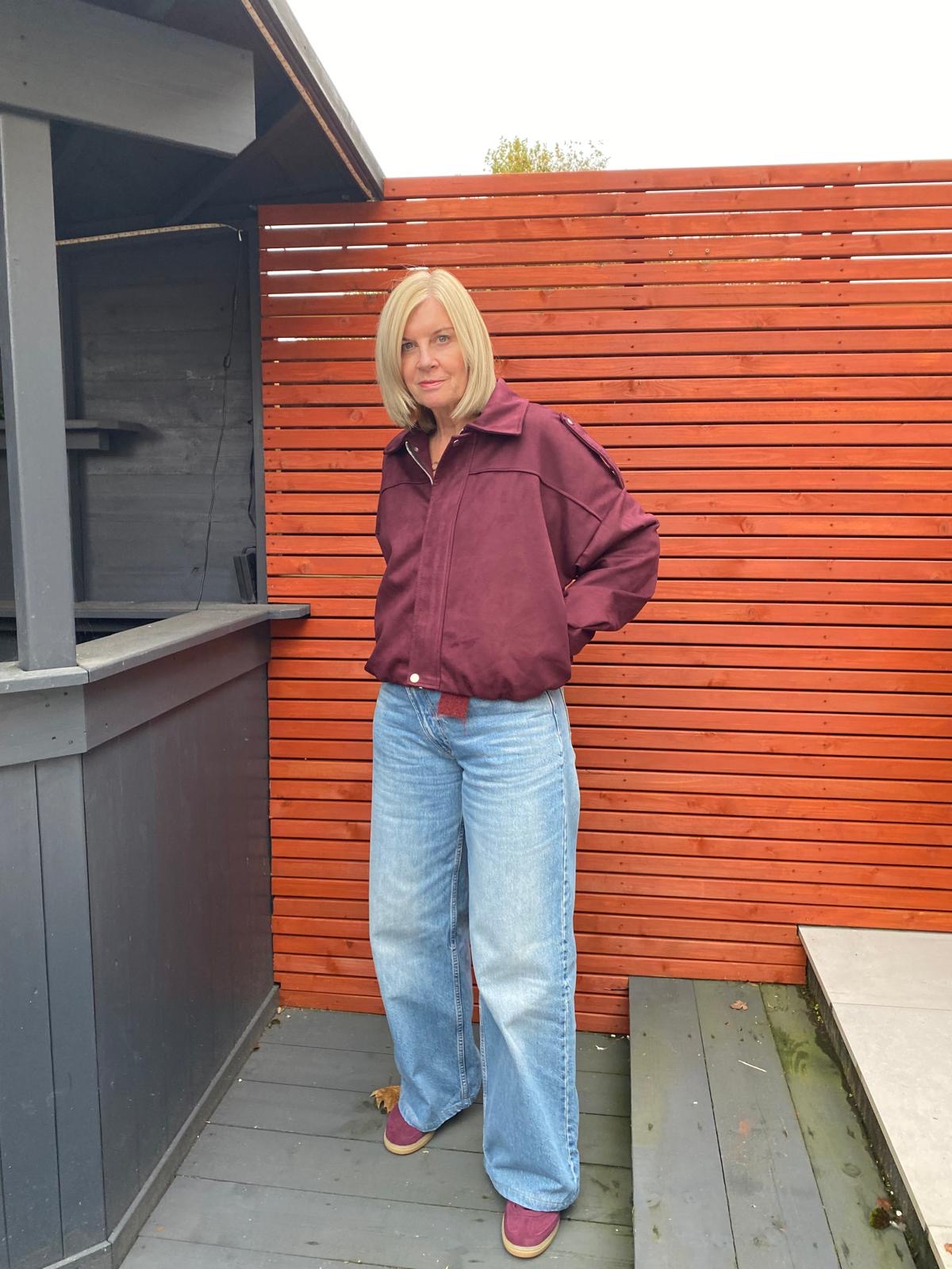 Suede Feel Bomber Jacket (2 Colours)