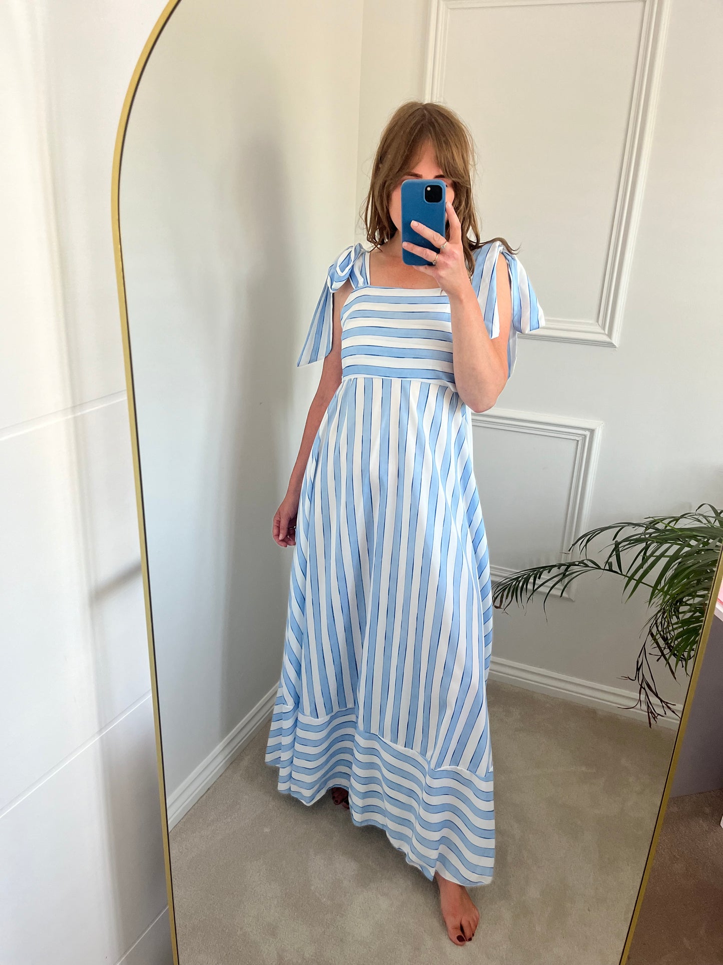 Stripe Maxi Dress