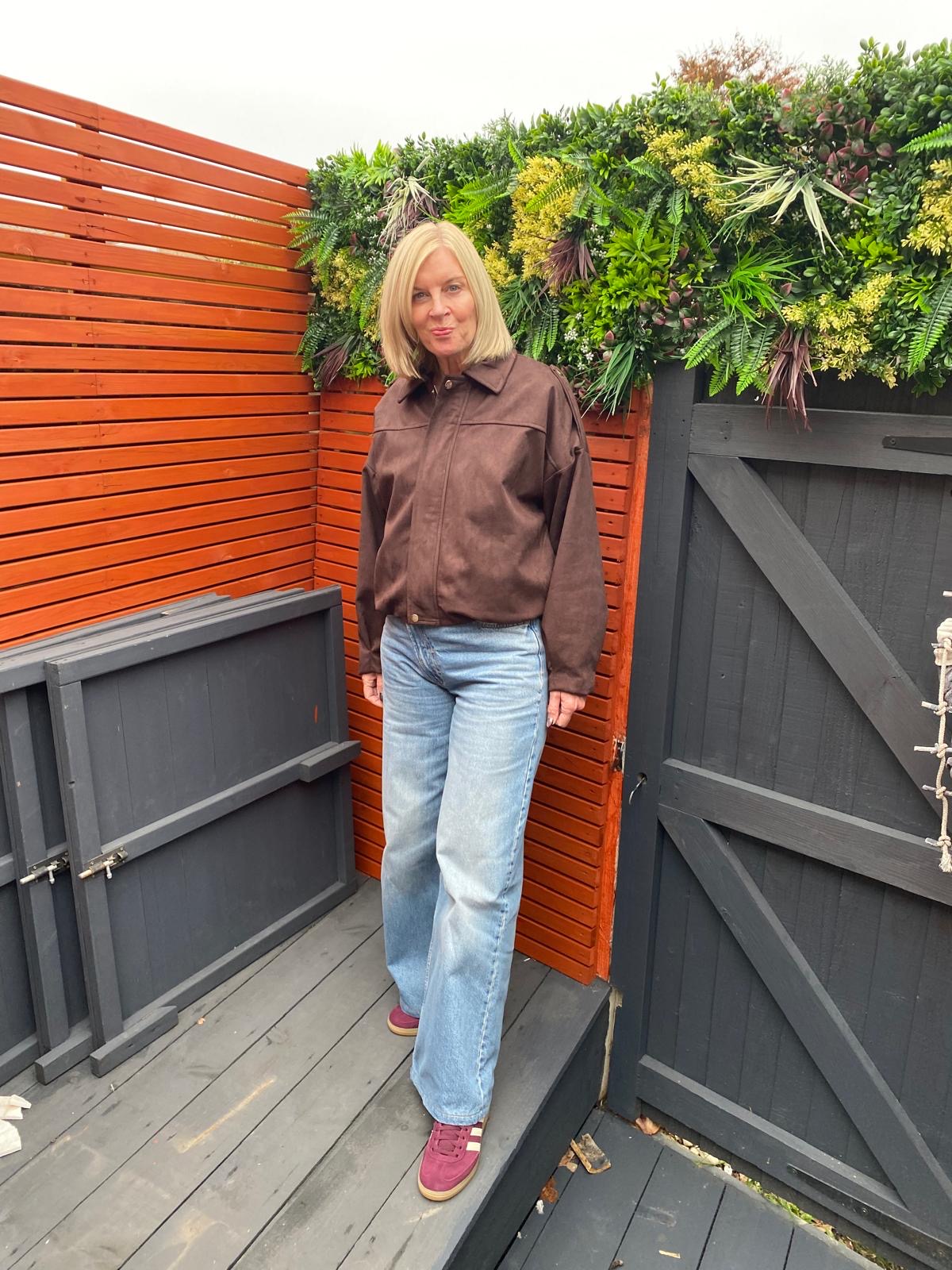 Suede Feel Bomber Jacket (2 Colours)