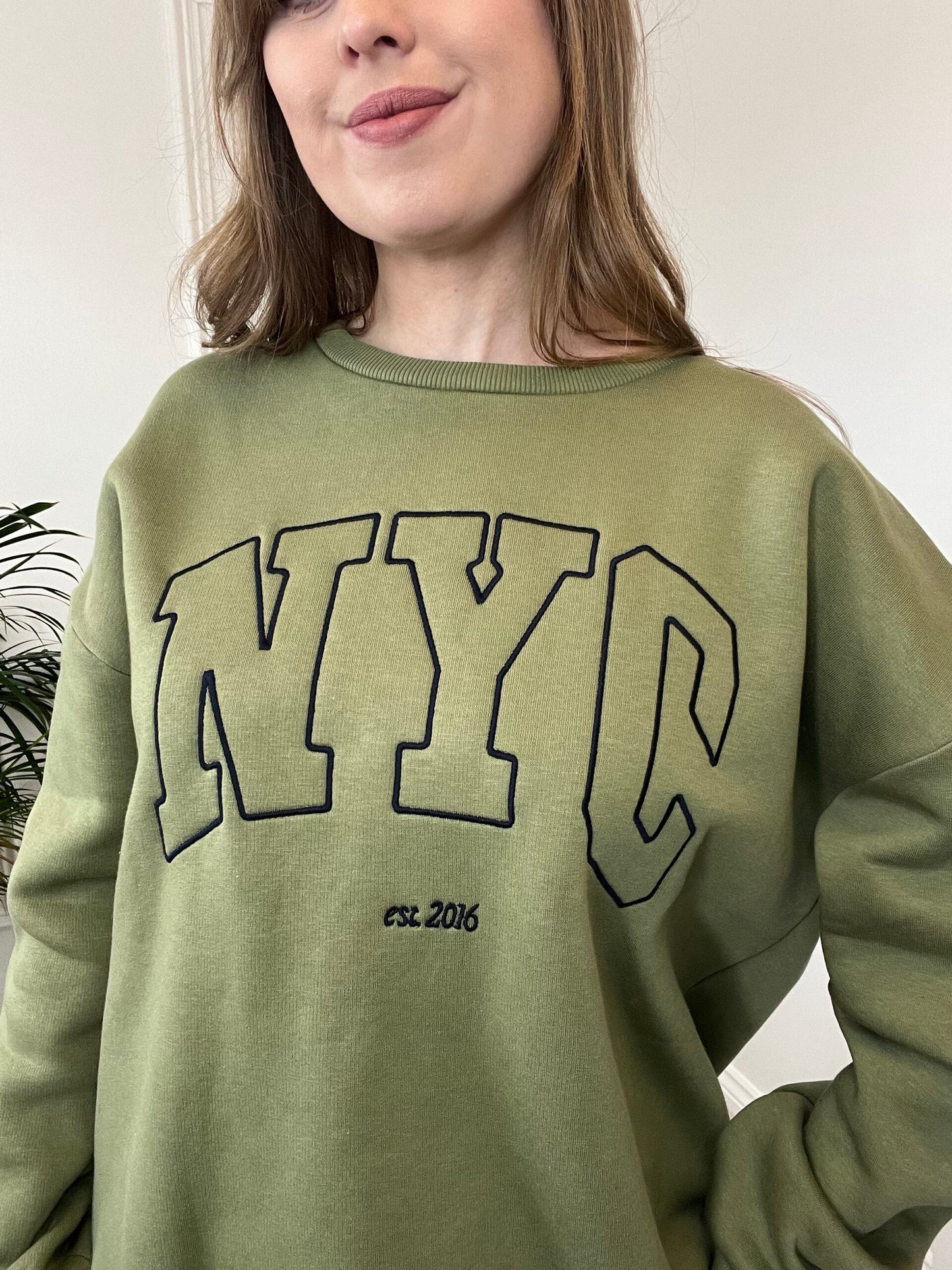 Khaki NYC Sweatshirt image 2