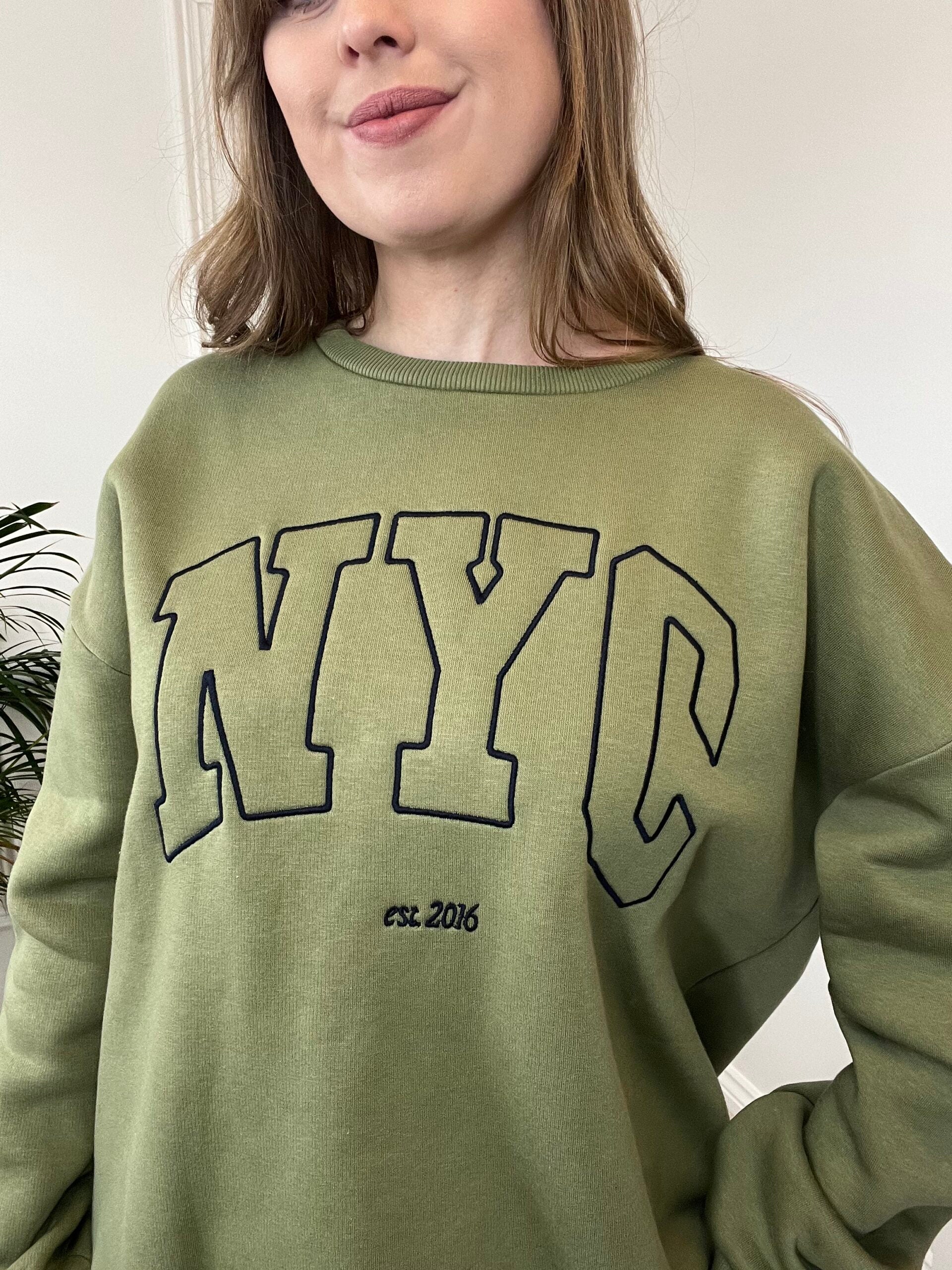 Khaki NYC Sweatshirt image 2