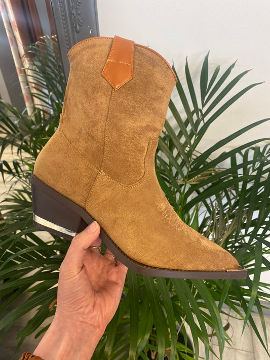 Cowboy Boots in Tan image 0